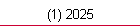 (1) 2025